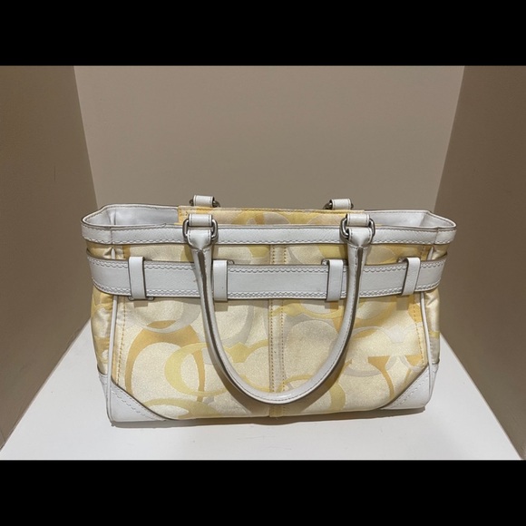 Vintage Hampton Collection Yellow Coach Purse - Picture 2 of 10